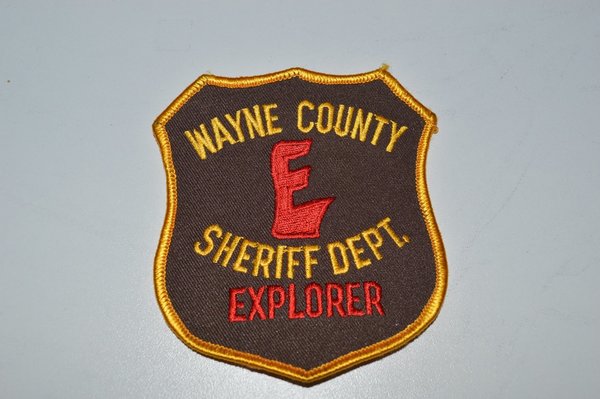 WAYNE COUNTY SHERIFF DEPARTMENT EXPLORER PATCH
