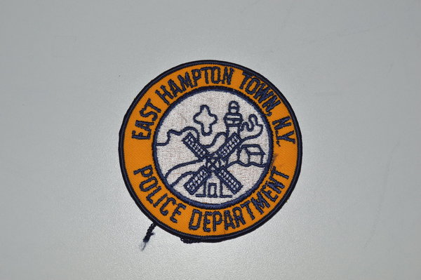 EAST HAMPTON TOWN POLICE DEPARTMENT PATCH
