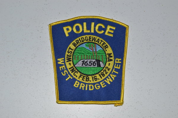 WEST BRIDGEWATER POLICE PATCH