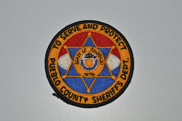 PUEBLO COUNTY SHERIFF DEPARTMENT PATCH