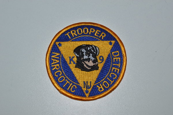 NARCOTIC K-9 TROOPER DETECTOR PATCH