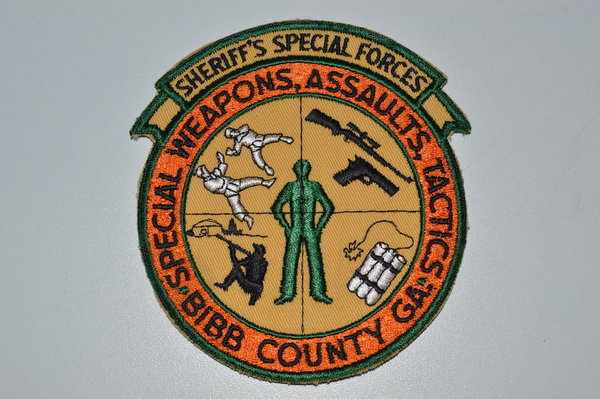 BIBB COUNTY SHERIFF'S SPECIAL FORCES PATCH