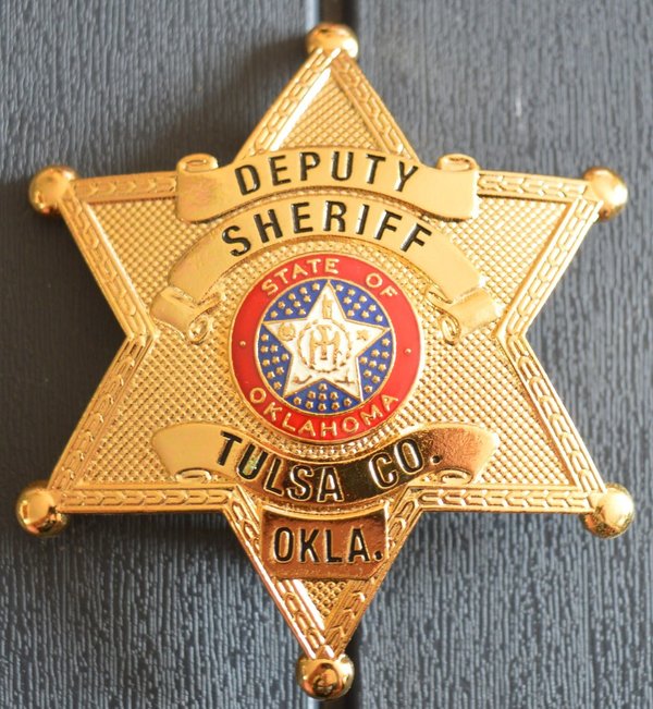 TULSA COUNTY DEPUTY SHERIFF BADGE