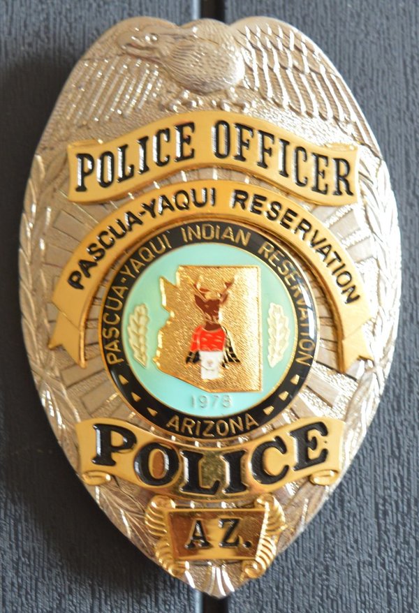POLICE OFFICER PASCUA MAQUI POLICE BADGE