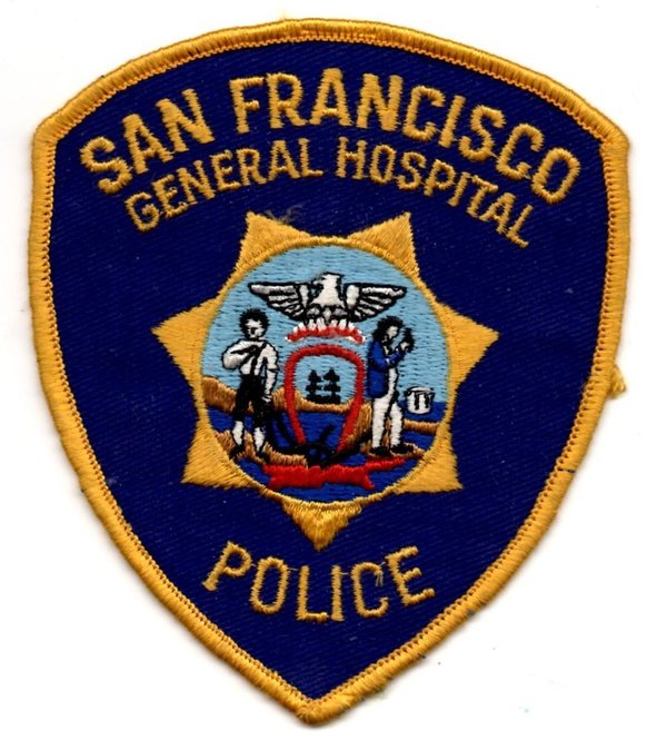 SAN FRANCISCO HOSPITAL USA POLICE PATCH