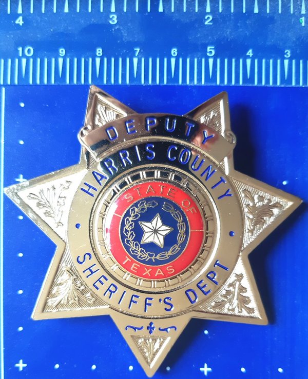 DEPUTY SHERIFF HARRIS COUNTY TEXAS BADGE