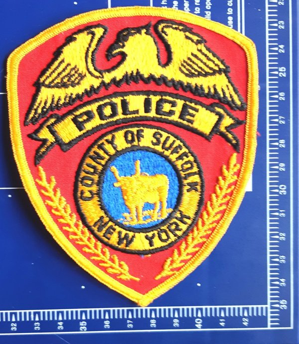 COUNTY OF SUFFOLK NY POLICE PATCH