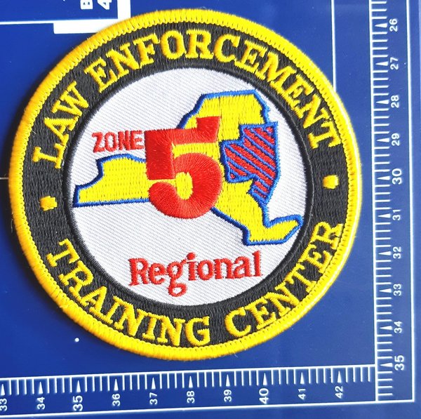 LAW ENFORCEMENT TRAINING CENTER NY ZONE 5 PATCH