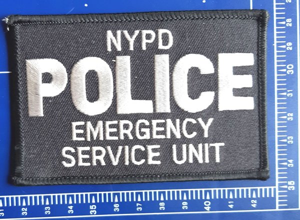 N.Y.P.D ESU POLICE NYC PATCH