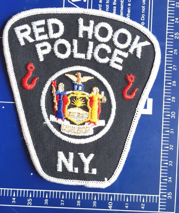 RED HOOK POLICE PATCH NY