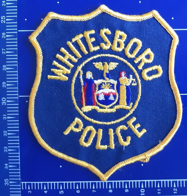 WHITESBORO NEW YORK NY POLICE PATCH