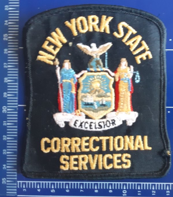 NEW YORK STATE CORRECCTIONAL SERVICES PATCH
