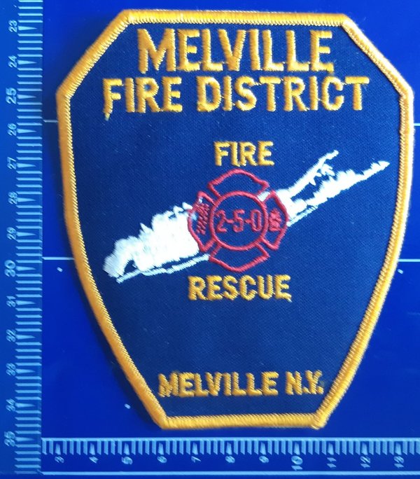 MELVILLE NY FIRE DEPARTMENT RESCUE PATCH