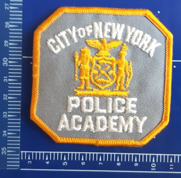 CITY OF NEW YORK POLICE ACADEMY PATCH