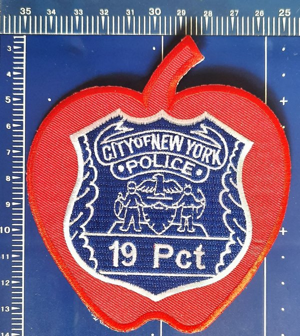 NYC APPLE 19 PCT POLICE N.Y.P.D. NY PATCH