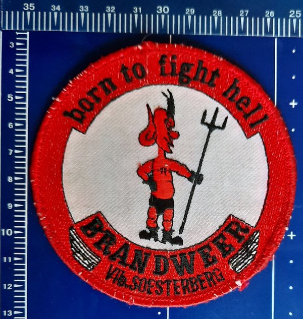FIRE DEPARTMENT AIRFORCE BASE SOESTERBERG PATCH