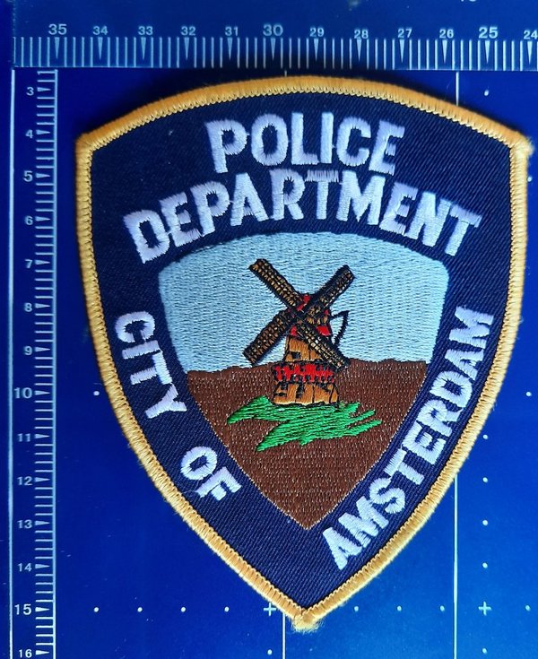 CITY OF AMSTERDAM NY POLICE PATCH