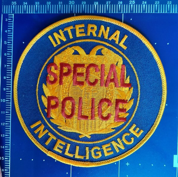 INTERNAL INTELLIGENCE SPECIAL POLICE NY PATCH