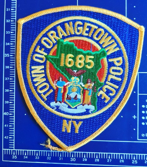 TOWN OF ORANGETOWN NY POLICE PATCH