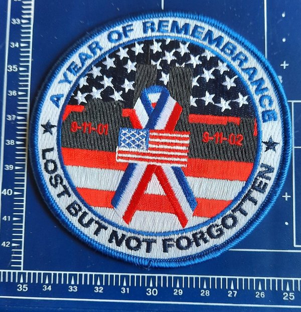 LOST BUT NOT FORGOTTEN PATCH NYC