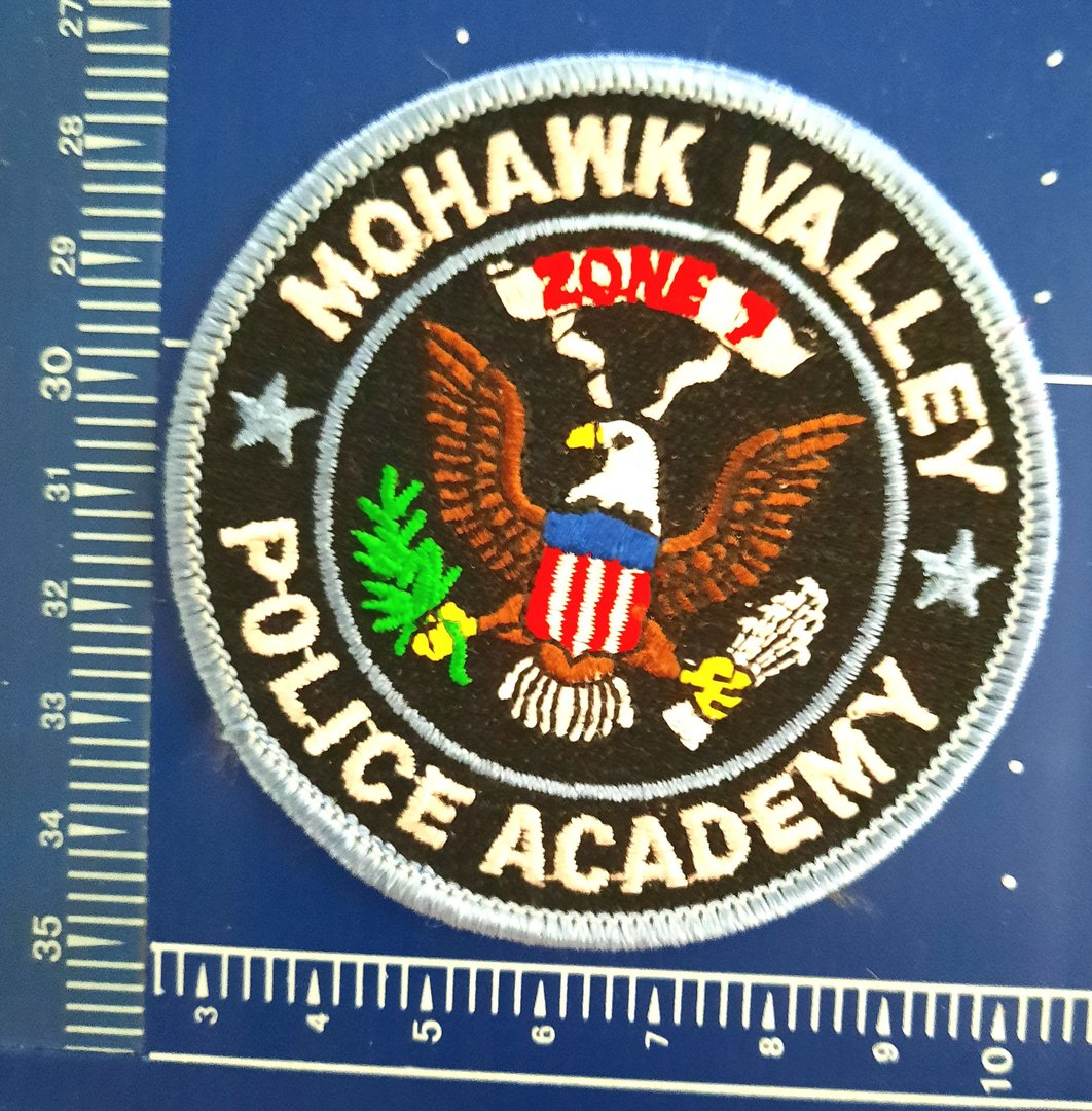 Mohawk Valley Police Academy NY New York Police Sheriff Patch 