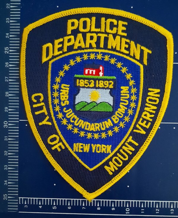 CITY OF MOUNT VERNON NY POLICE PATCH