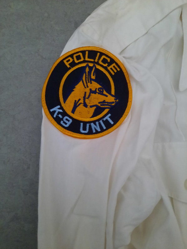 NEW YORK CITY TRANSIT POLICE K9 UNIFORM SHIRT LONG SLEVE USED