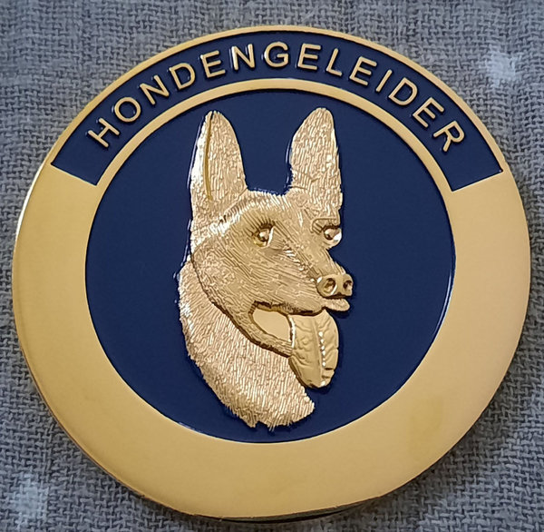 COIN MUNT K9 HONDENGELEIDER POLICE POLITIE NEDERLAND