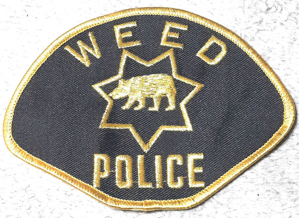 WEED POLICE CA PATCH